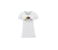 FRUIT OF THE LOOM VINTAGE SCV151 - T-shirt Femme Logo Fruit Of The Loom